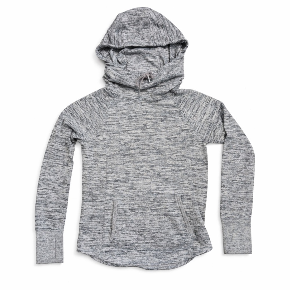 Athleta Heather Gray Knit Top